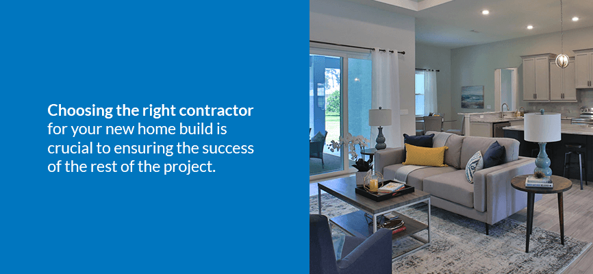 Choose the right contractor.